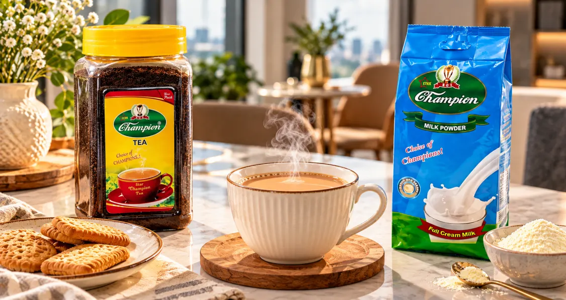 how to make tea with milk powder