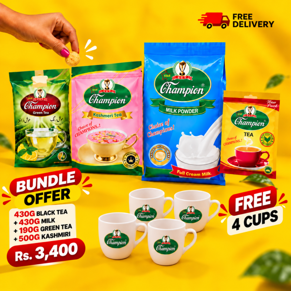 Champion Tea & Milk Family Bundle Offer