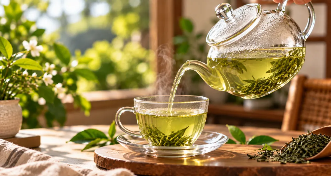 how long to steep green tea