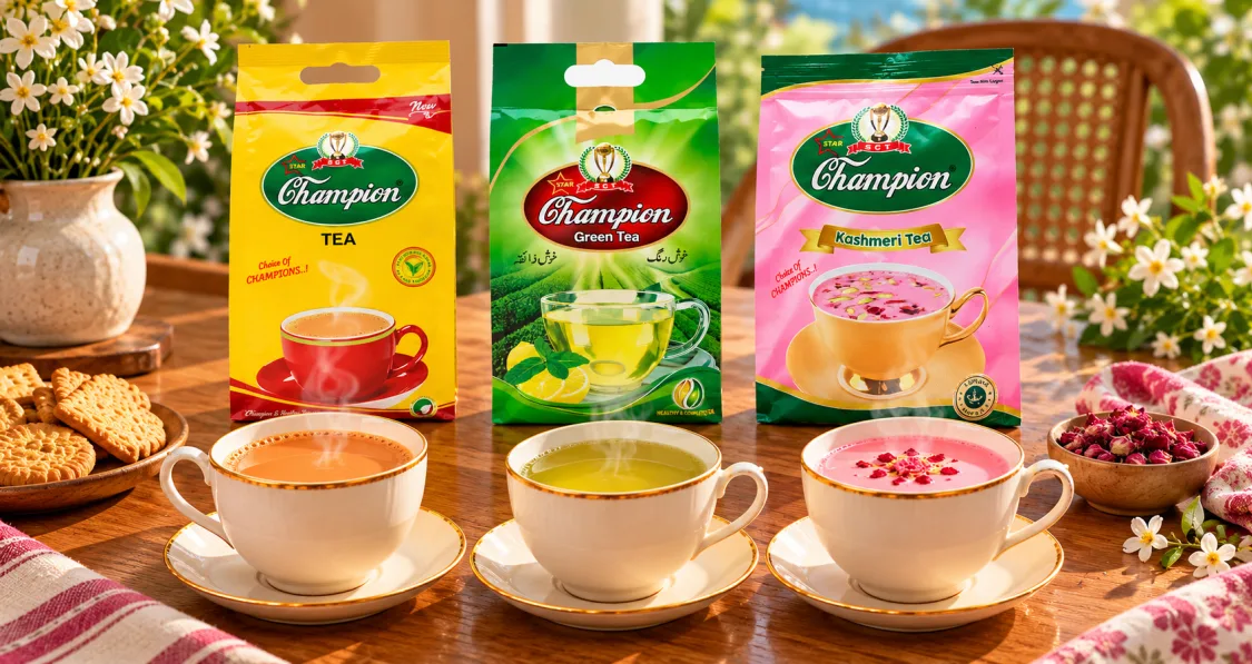 types of tea